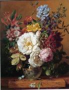unknow artist Floral, beautiful classical still life of flowers.138 painting